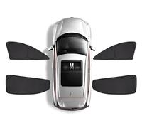 per Audi A4, B9 2016-2023, Avant, Station Wagon, Parasole per Parabrezza, Copertura Privacy Nera, Accessori per Visiera Pieghevole, 2 Pezzi per finestrini Anteriori (4 Pezzi per finestrini Laterali)