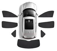 per Audi A4, B9 2016-2023, Avant, Wagon, Parasole per Parabrezza, Copertura Privacy Nera, Visiera Pieghevole, Accessori 2 Pezzi per finestrini Anteriori (7 Pezzi per finestrini Posteriori)