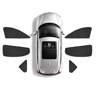per Audi A4, B9 2016-2023, Avant, Wagon, Parasole per Parabrezza, Copertura Privacy Nera, Visiera Pieghevole, Accessori 2 Pezzi per finestrini Anteriori (6 Pezzi per finestrini Laterali)