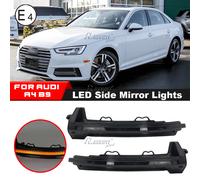 PER AUDI A4 B9 A5 B9 COPPIA FRECCE LATERALI FUME PROGRESSIVE A LED FUME’