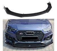 PER AUDI A4 FRONT SPOILER LAMA SOTTOPARAURTI FRONT SPLITTER S4 RS4 B9 2015-2018