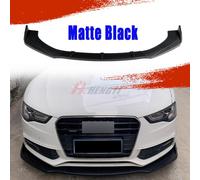 PER AUDI A5 8T 11-1SPOILER LAMA SOTTO PARAURTI ANTERIORE NERO OPACO SPLITTER