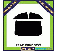 Per Audi A5 Coupe 2017 +Carbonio Pre Taglio Finestrino Tinta 5% Limousine Premio