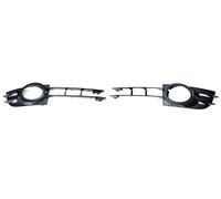per AUDI A6 C6 4F 04-08 2x GRIGLIA PARAURTI ANTERIORE CORNICE FENDINEBBIA SX DX
