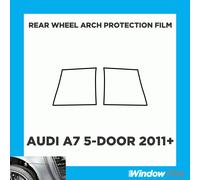 Per Audi A7 5-door 11 + Trasparente Passaruota Posteriore Protezione Film Ppf