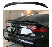 Per Audi A7 S7 RS7 2013 2014 2015 2016 2017 2018 Ala posteriore ABS di alta qualità Spoiler Nero lucido o effetto fibra di carbonio Body Kit