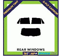 Per Audi Q2 2017 +Carbonio Pre Taglio Pellicola Finestrini Post. 20% Dark Premio