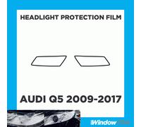 Per Audi Q5 09-17 FILM Di Protezione Per Fari Chiari Contro I Graffi PPF
