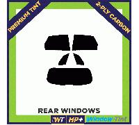 Per Audi Q5 2018 +Carbonio Pre Taglio Pellicola Finestrini Post. 20% Dark Premio