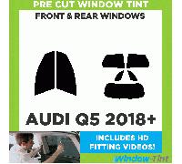 Per Audi Q5 2018 +Completo Pre Taglio Pellicola Finestrini Kit Anteriore & Auto