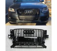 Per Audi Q5 8R 2008-2012 Griglia Radiatore Griglia Anteriore in Ottica SQ5 Nero