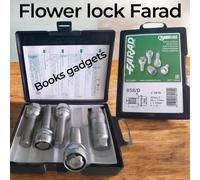 Per Mercedes GLK dal 04.2009 Kit Bulloni Antifurto Flower Lock Cerchi in Lega