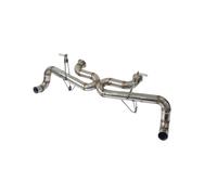 Per Audi R8 MK2 5.2L V10 20-23 TOP SPEED PRO-1 76MM Tubo a X Scarico Sistema