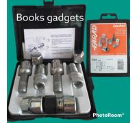 Per Audi Q4 E-Tron 2021 Kit Bulloni Antifurto Locket Farad per Cerchi in Acciaio