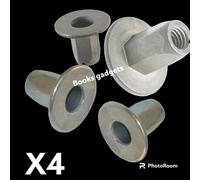 Per Audi Skoda Seat Kit 4pz Dado Rivetto Speciale in Ferro N90817302