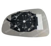 Per Audi TT dal 2006-2015 Vetro con Piastra Dx per Specchio Retrovisore