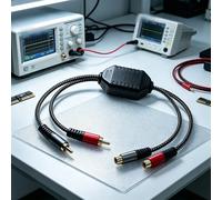 Per Audio per rca Per Isolatore Segnale Doppio Canale per Ground Loop Riduzione