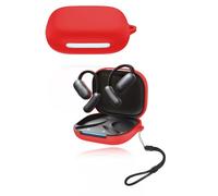Per auricolari Soundcore AeroFIT 2, custodia in silicone morbido con impermeabile, antiurto e antigraffio, ideale per la protezione quotidiana, rosso