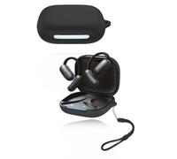 Per auricolari Soundcore AeroFIT 2, custodia in silicone morbido con impermeabile, antiurto e antigraffio, ideale per la protezione quotidiana, nero