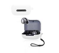 Per auricolari Soundcore C40i, custodia in silicone morbido con impermeabile, antiurto e antigraffio, ideale per la protezione quotidiana, bianco