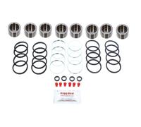 Per Austin Princess Pinza Freno Kit Riparazione Revisione & Acciaio Inox Pistoni