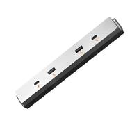 Per Auto 3+ Car Center Console Glove Box Shunt Espansione Hub Porte Adattatore di Ricarica Rapida Hub Docking Station