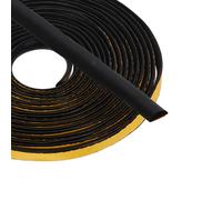 Per auto, 5m guarnizione EPDM autoadesiva, 2 pezzi neri