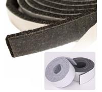 Per auto AdheFor sive Rotolo di feltro per la protezione del pavimento, riducendo NoiFor se e For scratchcheFor s (nero 3 mm x 40 mm x 100 cm)