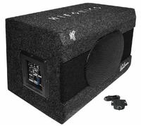 Per Auto Audio Subwoofer 15.2x22.9cm Attivo Bass Box Giri IN Poi Con Telecomando