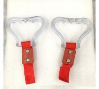 Per Auto, Jeep, SUV, Autobus, Trattore, Trucks da Parete Universale Manico Rosso