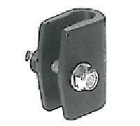 PER AUTOCARRO OM 50 MORSETTO ALLUMINIO NERO 20mm PER SPECCHIO RETROVISORE