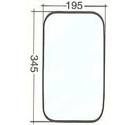 Per FIAT 150 NR20 Autocarro Vetro Ricambio per Specchietto Retrovisore 345x195mm