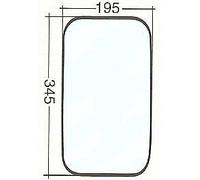 Per FIAT 150 NR20 Autocarro Vetro Ricambio per Specchietto Retrovisore 345x195mm