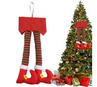 Per Automobile Di Natale | Ciondolo Gamba di Babbo Natale,Gambe Di Babbo Per Albero,Per l'Albero, la Casa, l'Automobile, il SUV, il Camion, la Motocicletta, lo Scooter