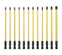 Per Avvitatore per torx Set 12pz 150mm 1/4 Pollice Gambo Esagonale da T7 a T40