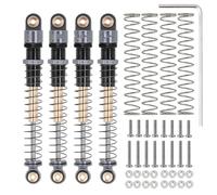 Per Axial Ax24 Per Scx24 1/24 51 Mm Per Corsa Lunga Alluminio Ammortizzatore A Doppio Tubo Filettato Parti Aggiornamento Del Cingolo Controllo Remoto Ammortizzatori RC