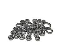 Per Axial Per Capra 1.9 Per Unlimited 32 Pezzi Kit Completo Di Cuscinetti A Gola Profonda Preingrassati Guarnizione In Gomma Nera Ricambi Per Auto RC Cuscinetti Rc