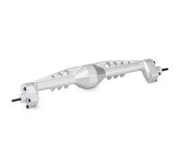 Per Axial Per Capra 1.9 Per UTB Per LCG 1/10 RC Crawler Per Chassis Cheater Rigs Assale Portale Offset F9 In Alluminio CNC Con Supporti Servo Assale RC(Silver,Rear Axle)