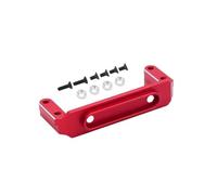 Per Axial Per Capra UTB10 Per Vanquish F9 Per SCX10 III 1/10 RC Crawler Supporto Servo In Lega Di Alluminio Assale Portale Aggiornamenti SOA 4WD Pezzi Auto Rc(Red)