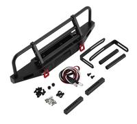 Per Axial Per Defender Per Redcat Per Traxxas Per Trx4 Per SCX10 II 90046 90047 EX86100 GEN 8 1/10 Paraurti Anteriore Regolabile In Metallo RC Crawler Car Parti Paraurti RC