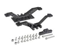 Per Axial Per SCX10 1/10 RC Set Di Supporti Per Asse A 4 Maglie | Set Supporti Assai Con Asta Coegamento A 4 Aste Anteriori Ega Nera Parti Automobii RC Set Supporti RC Parti Auto