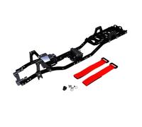 Per Axial Per SCX10 90046 1/10 313mm Per Passo Prefixal Cambio Metallo Per Telaio RC Crawler Car RC Cingolato Telaio(UnShiftable GearboxA)