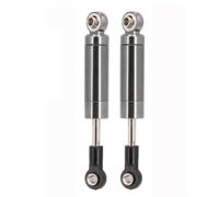 Per Axial Per Scx10 90046 Per Trx-4 Per Mst Rbx10 Per Wraith 1/10 62mm Ammortizzatore A Biglia Integrato RC Accessori Crawler Parti Ammortizzatore RC(Titanium,2PCS)