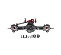 Per Axial Per SCX10 D90 1/10 RC Per Rock Crawler Car Parti Di Aggiornamento Assale Anteriore Posteriore In Metallo CNC Con Base Servo Assale RC(Size2)