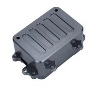 Per Axial Per SCX10 D90 D110 1/10 RC Car Per Rock Crawler Telaio Fai Te CNC Lega Alluminio Ricevitore Box ESC Vassoio Elettronico Attrezzatura Parti Modifiche RC(Gray)