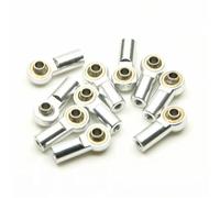 Per Axial Per SCX10 D90 Per TRX4 Per TRX6 Per Tamiya CC01 1/10 10 Pz Metallo M3 M4 Collegamento Tie Rod End Giunto Ammortizzatore Accessori Giocattoli Rc