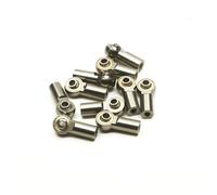 Per Axial Per SCX10 D90 Per TRX4 Per TRX6 Per Tamiya CC01 1/10 10 Pz Metallo M3 M4 Collegamento Tie Rod End Giunto Ammortizzatore Accessori Giocattoli Rc