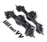 Per Axial Per SCX10 II 90028 Per Rock 1/10 Anteriore Posteriore Dritto Completo Assale Metallo Parti Aggiornamento Accessori Auto RC Crawler Ricambi Assale RC