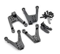 Per Axial Per SCX10 II 90046 1/10 4 Pezzi Ammortizzatori In Lega Di Alluminio Supporto Sospensione Collegamento RC Crawler Auto Modello Parti Accessori Giocattoli Rc
