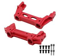 Per AXIAL Per SCX10 II 90046 90047 1/10 Anteriore Posteriore Rail Supporti Per Paraurti Basamento In Lega Di Alluminio Del Metallo Parti Aggiornamento Ricambi RC